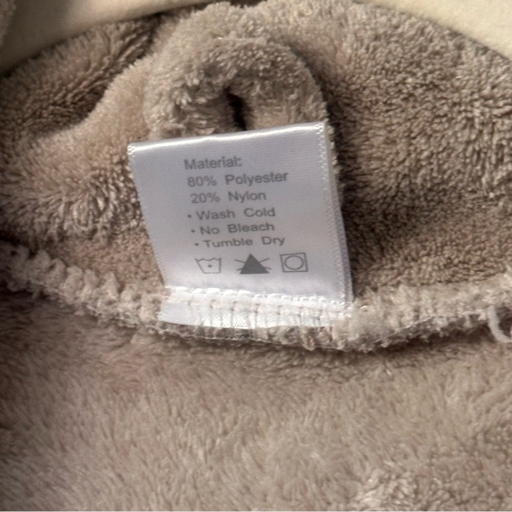 Brookstone Spa Tan Robe - Picture 10 of 10